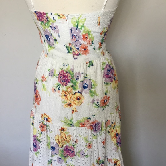 WAYF Timber Tiered Buster Midi Floral Dress - Size Small - Picture 8 of 12